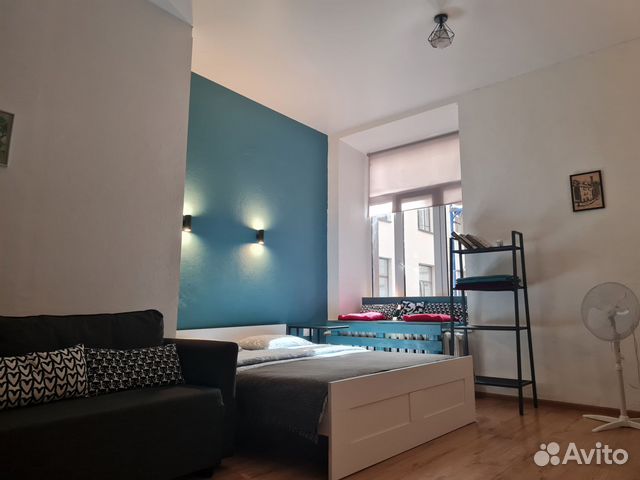

Квартира-студия, 30 м², 2 кровати