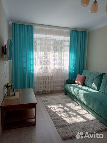 

1-к. квартира, 30 м², 2 кровати