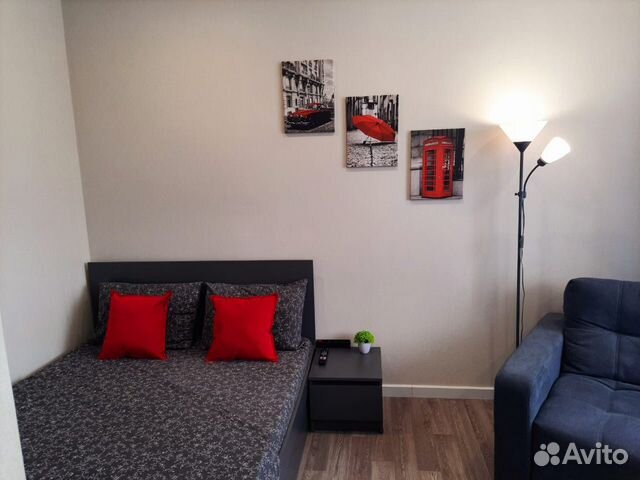 

1-к. квартира, 25 м², 2 кровати