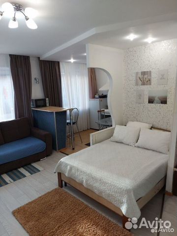 

Квартира-студия, 35 м², 1 кровать