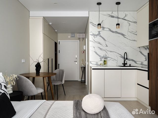 

Квартира-студия, 24 м², 1 кровать