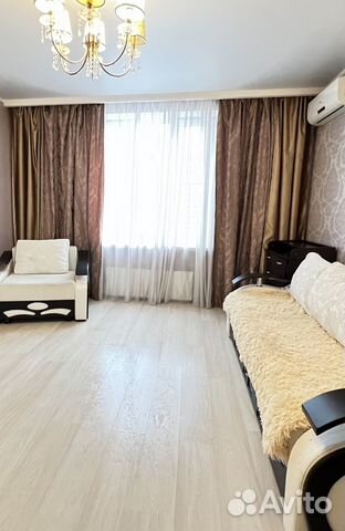 

1-к. квартира, 38 м², 2 кровати