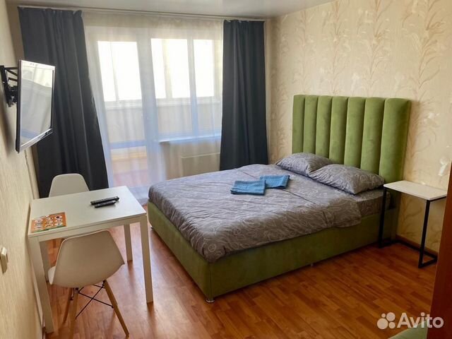 

1-к. квартира, 40 м², 2 кровати