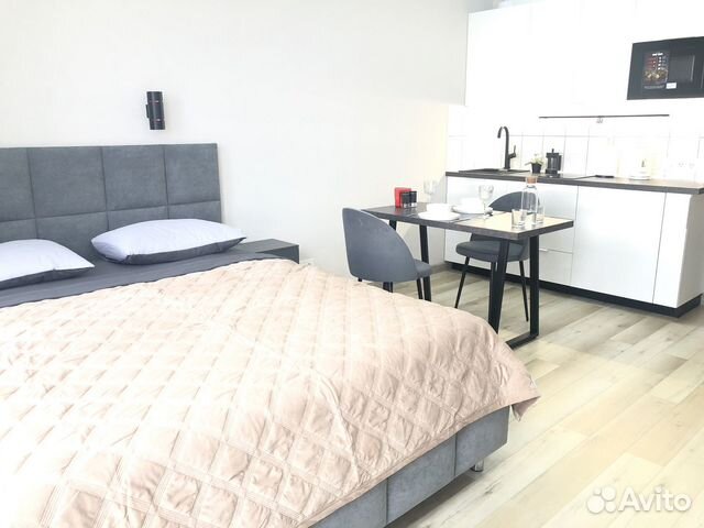 

Квартира-студия, 27,6 м², 1 кровать