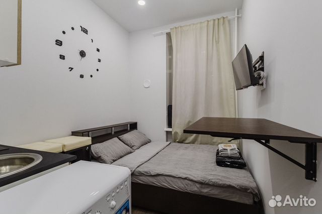 

Квартира-студия, 12 м², 1 кровать