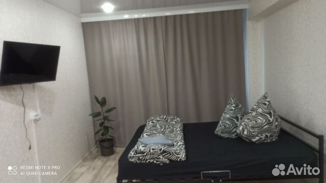 

Квартира-студия, 24 м², 2 кровати