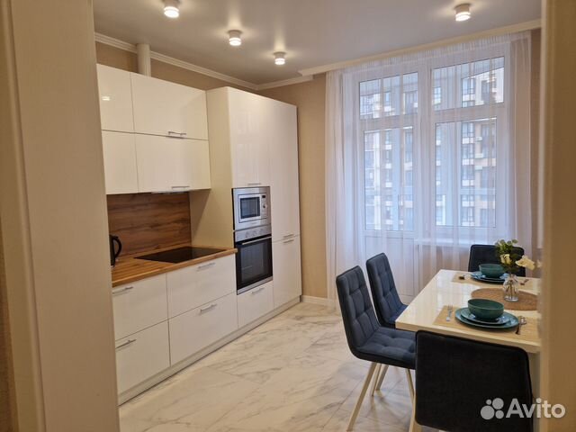 

1-к. квартира, 38 м², 2 кровати