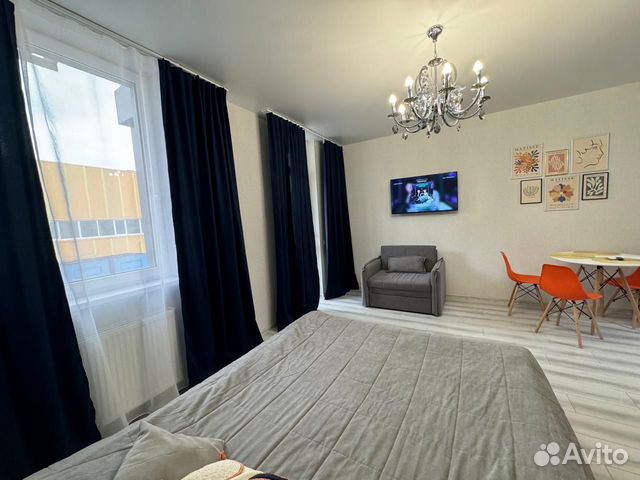 

Квартира-студия, 30 м², 1 кровать