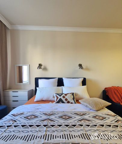 

1-к. квартира, 45 м², 2 кровати