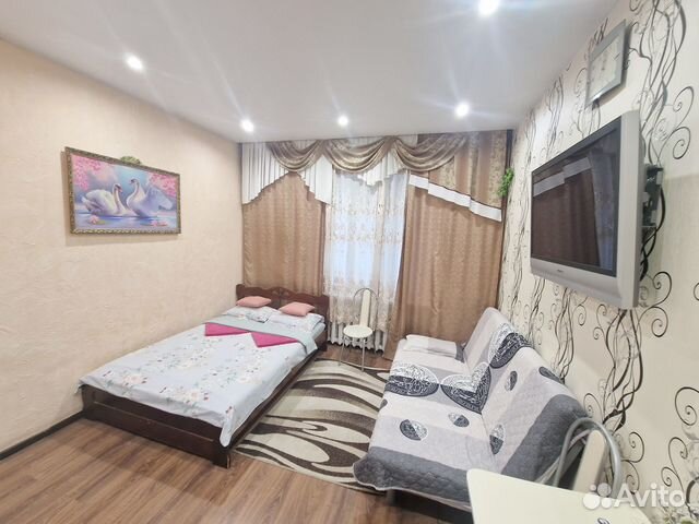 

Квартира-студия, 25 м², 2 кровати