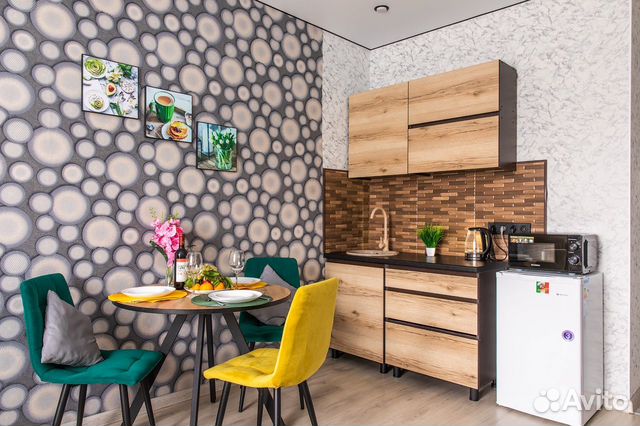 

Квартира-студия, 27 м², 2 кровати