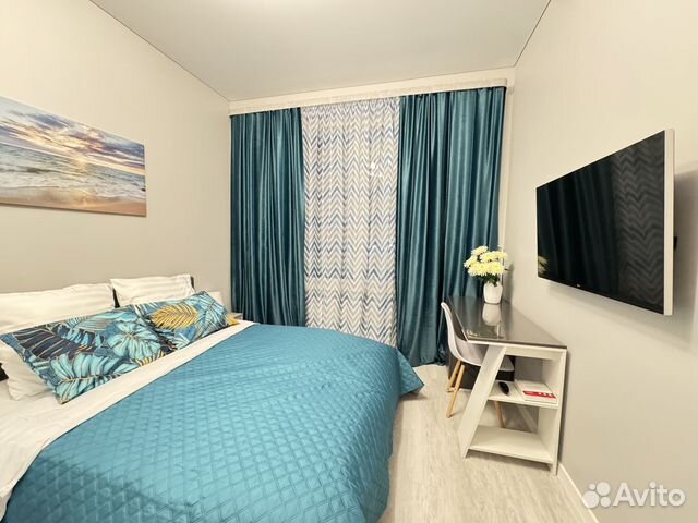 

1-к. квартира, 38 м², 2 кровати