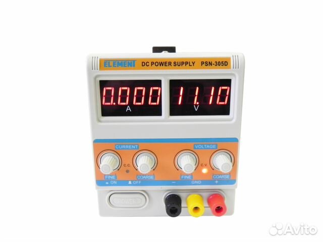 Лабораторные блоки питания element 305D 30В, 5А