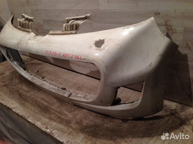 Бампер передний Peugeot 107 09-12 Бампер передний Peugeot 107 09-12