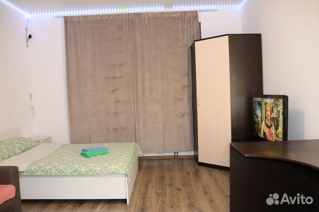 

1-к. квартира, 45 м², 3 кровати