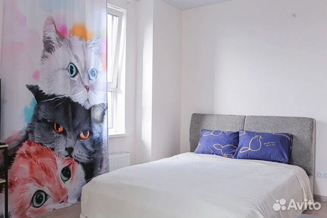 

1-к. квартира, 45 м², 2 кровати