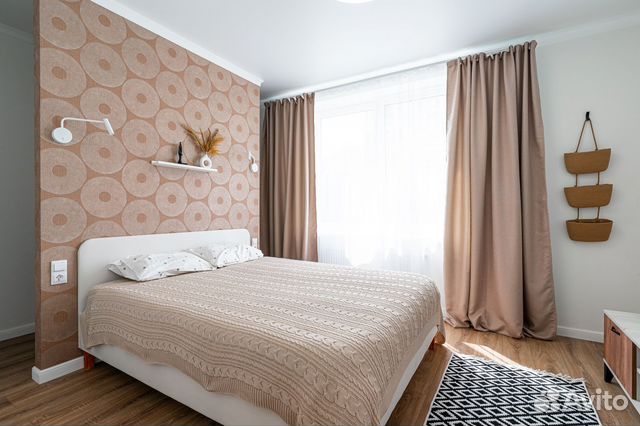 

1-к. квартира, 34,6 м², 2 кровати