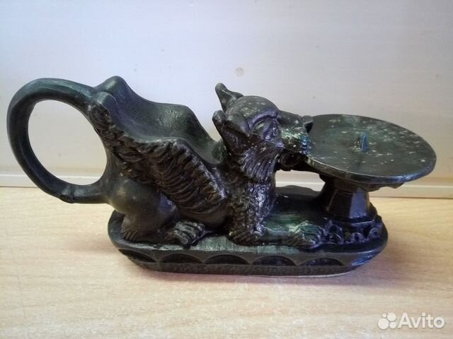 Подсвечник лев Подсвечник лев