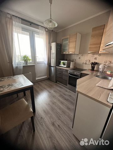 

1-к. квартира, 38 м², 2 кровати