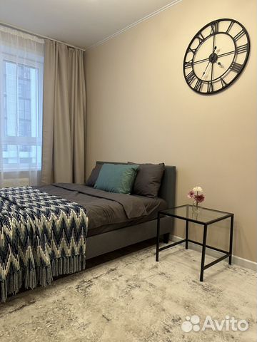 

1-к. квартира, 45 м², 2 кровати