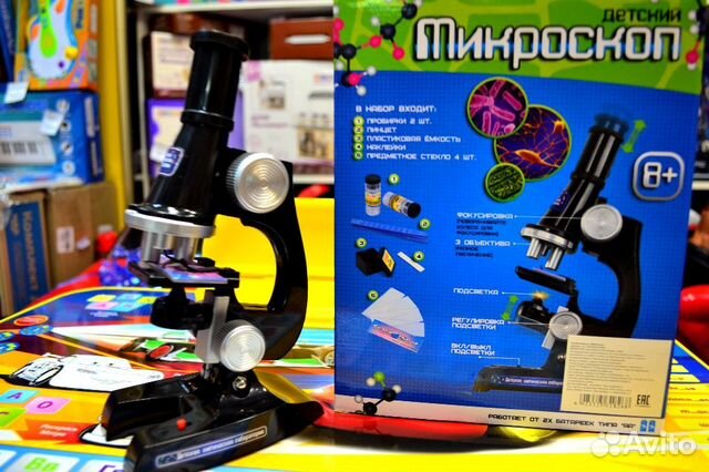 Детский микроскоп 89013908257 купить 2