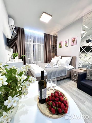 

Квартира-студия, 23,5 м², 2 кровати