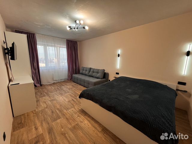 

1-к. квартира, 45 м², 2 кровати