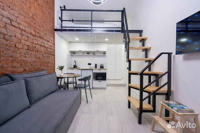 

Квартира-студия, 24 м², 2 кровати