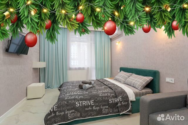 

Квартира-студия, 26 м², 2 кровати