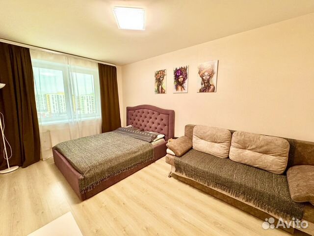 

1-к. квартира, 35 м², 2 кровати