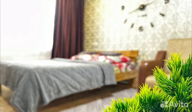 

1-к. квартира, 30 м², 3 кровати