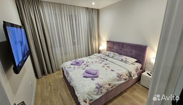 

1-к. квартира, 39 м², 2 кровати