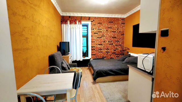 

Квартира-студия, 20 м², 2 кровати