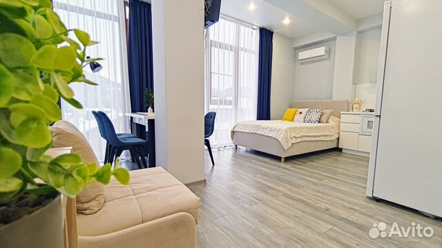 

Квартира-студия, 34 м², 3 кровати