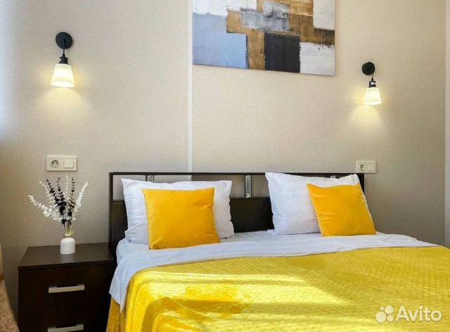 

1-к. квартира, 42 м², 2 кровати