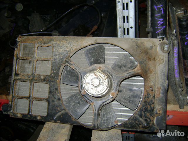 Электро вентилятор радиатора VW Golf 2 Гольф 2