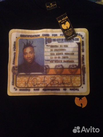 Майка оригинальная колекционная WU-tang clan ODB Майка оригинальная колекционная WU-tang clan ODB