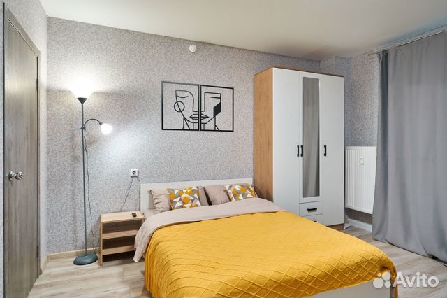 

Квартира-студия, 28 м², 2 кровати