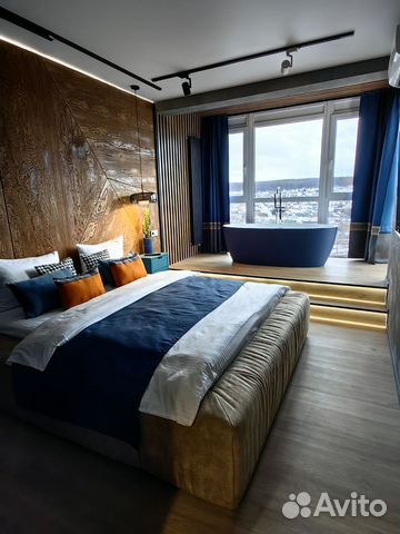 

2-к. квартира, 53 м², 2 кровати