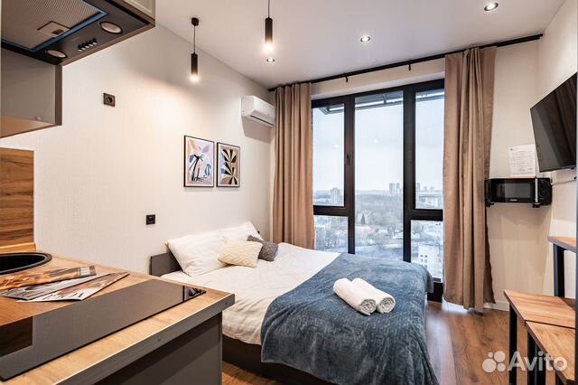 

Квартира-студия, 20 м², 2 кровати
