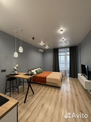 

Квартира-студия, 30 м², 1 кровать