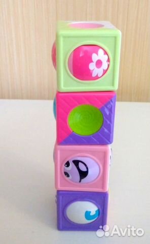 Кубики Fisher Price CBL32 (4 шт.)