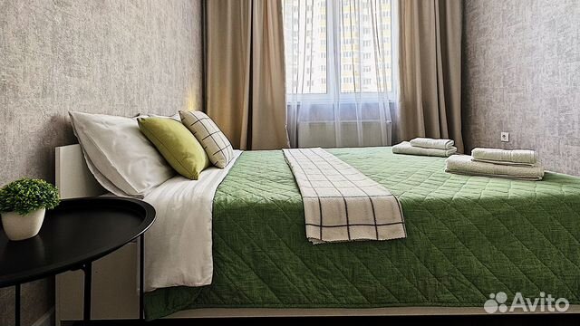 

1-к. квартира, 36 м², 2 кровати