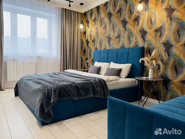

1-к. квартира, 42 м², 2 кровати