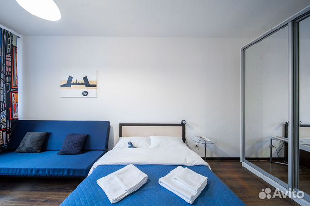 

1-к. квартира, 35 м², 2 кровати