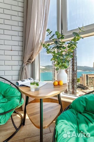 

Квартира-студия, 35 м², 2 кровати