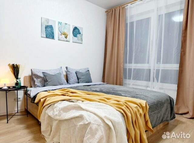 

1-к. квартира, 35 м², 2 кровати