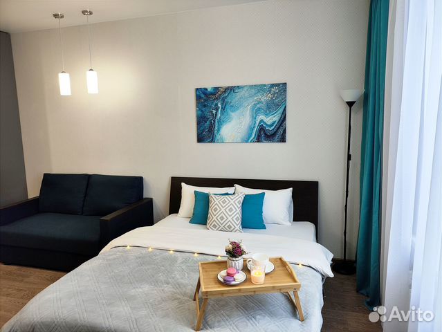 

Квартира-студия, 30 м², 1 кровать