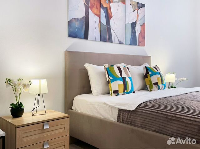 

1-к. квартира, 40 м², 2 кровати