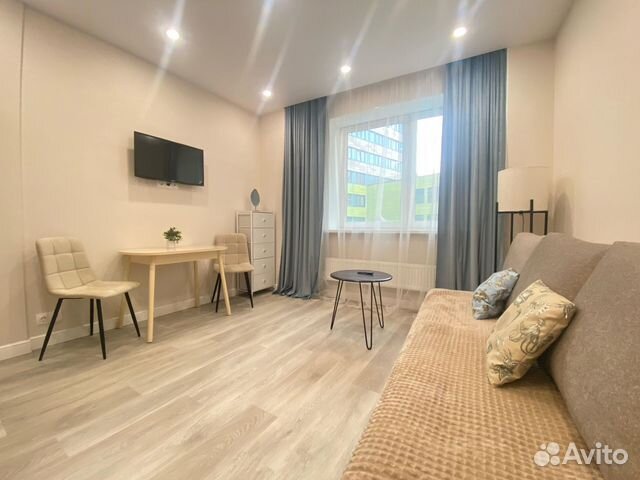 

Квартира-студия, 30 м², 1 кровать